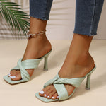 Talons tressés à personnalité pétillante