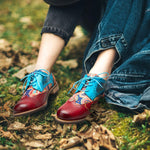 Wonderland Brogue Leather Shoes