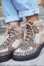 Need You Now Bottines Léopard
