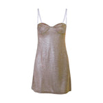 Strap Backless Tank Evening Corset Dress