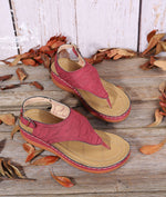 Pantoufles plates à boucle de ceinture Oxford