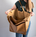 Sac fourre-tout rétro à une épaule de grande capacité