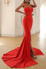 Off Shoulder Wrap-chest Fishtail Dress