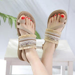 Casual Elastic Band Shoes Sandals Pavacat US5.5(LABEL SIZE 35) Apricot