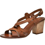 Chunky Heel Sandals Leather Sandals Sandals Pavacat