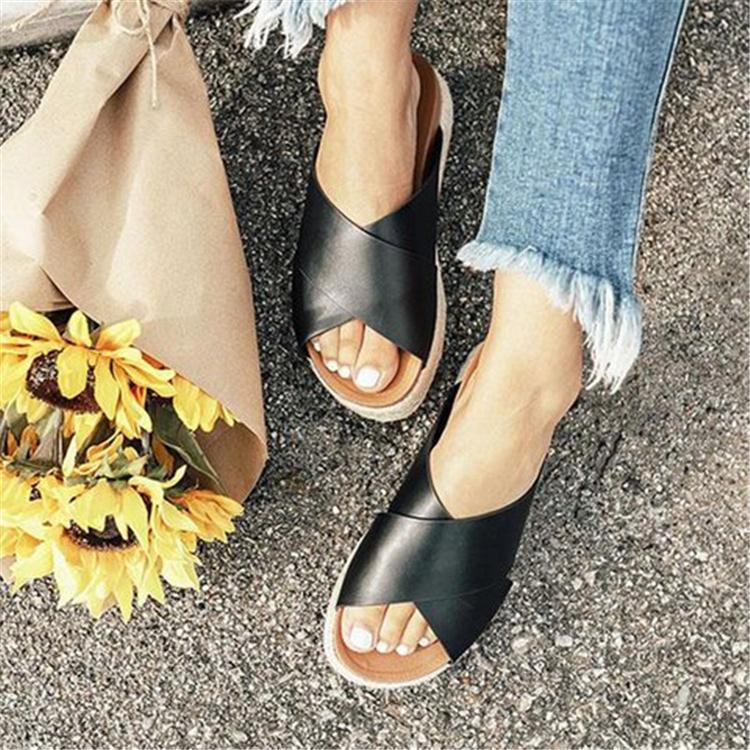 Constan Leopard Flat Slippers - Pavacat