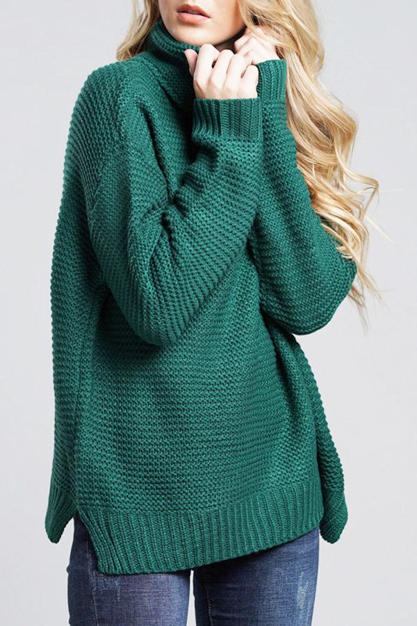 Evergreen Knit Sweater Pullover poppoly