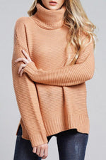 Evergreen Knit Sweater Pullover poppoly Pink