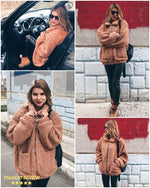 Faux Lambswool Oversized Coat Coat Aliexpress