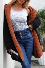 Reversible Faux Lambswool Thick Jacket Coat Simplee