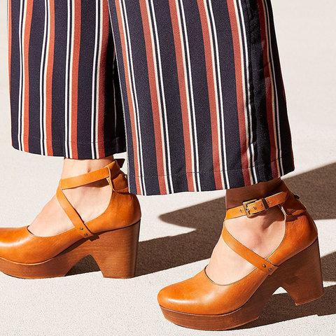 Slip-on Artificial Leather Round Toe Sandals Sandals Pavacat US5.5(LABEL SIZE 35) Orange