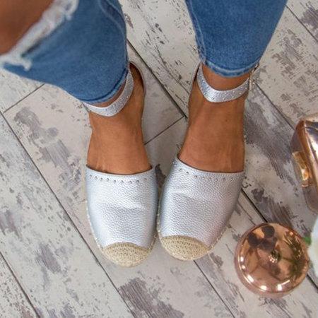 Summer Style Sandals Pu Flat Espadrilles Sandals - Pavacat