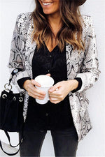 Virgin Forest Animal Pattern Cardigan Jacket Pavacat S Lightgray