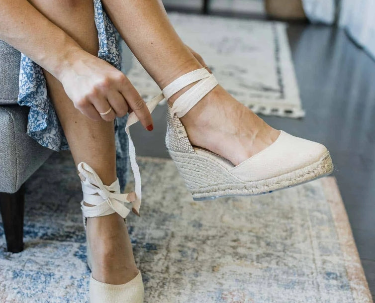 How To Properly Tie Your Espadrilles