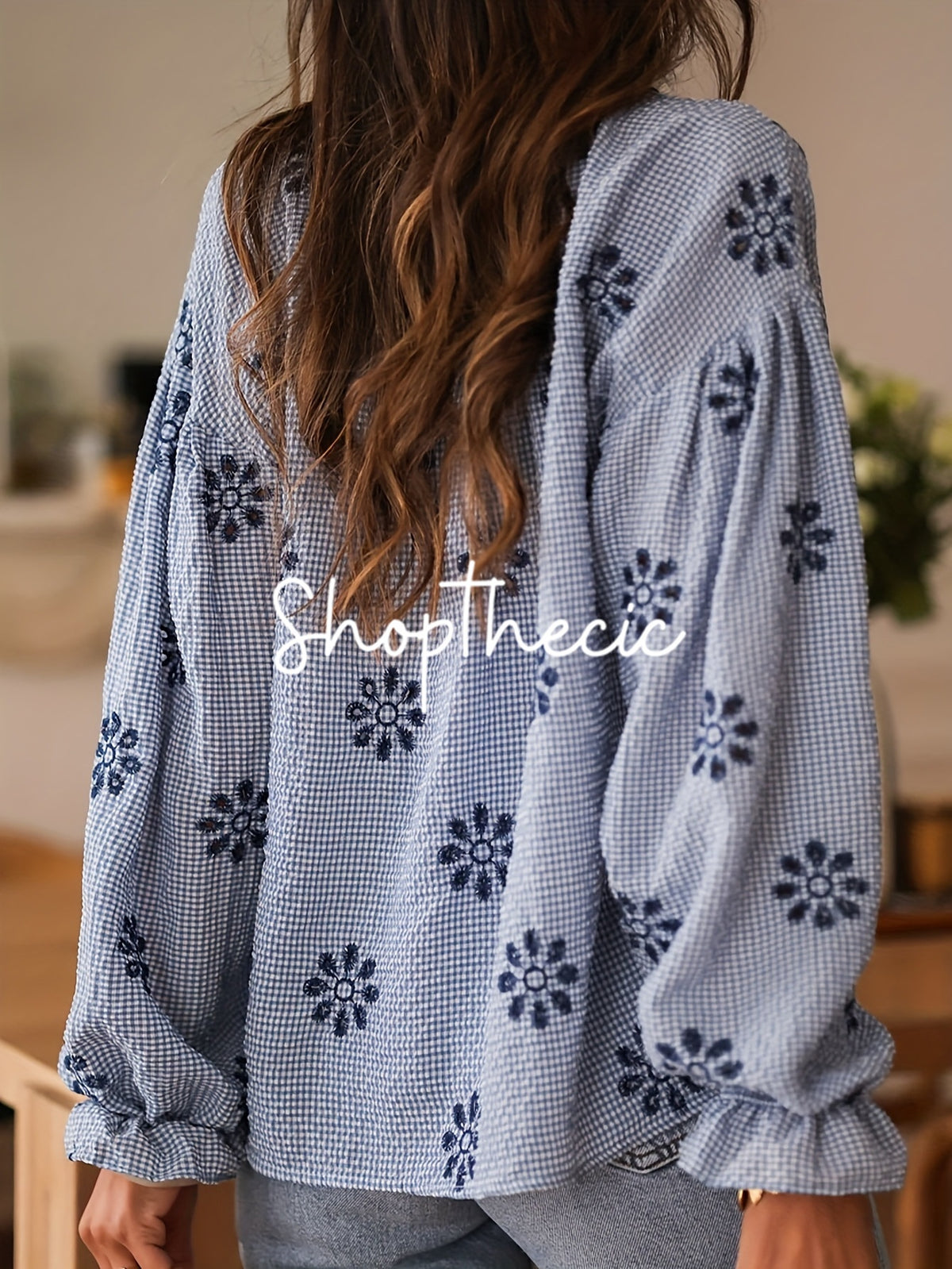 Fresco Fade Print Blouse