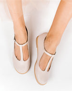 T-Strap Comfortable Shallow Flat Shoes