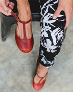 T-Strap Comfortable Shallow Flat Shoes