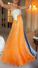 Tube Top Tassel Elegant Dress