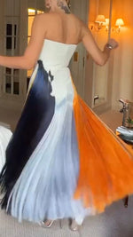 Tube Top Tassel Elegant Dress