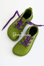 Vintage Lace-Up Flat Garden Shoes - Classic Restock
