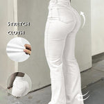 Retro Multi-Functional Y2K Urban High-Stretch Denim Trousers