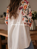 Sicilian Shade Print Blouse