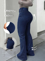 Retro Multi-Functional Y2K Urban High-Stretch Denim Trousers