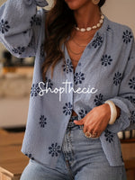 Fresco Fade Print Blouse