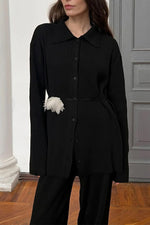 Edinburgh Royal Mile Knitted cardigan and trousers two-piece suit