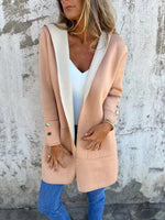 Parisian Boulevard – Kapuzenpullover im Farbblockdesign