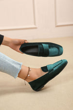 Slip-On Square Toe Backstrap Closure Mary Jane Flats