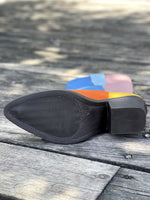 Metro Nomad Colorblock low-heeled mid-calf boots