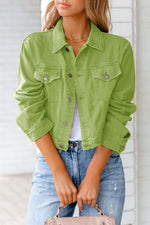 Klassisches verkürztes Jeanstop