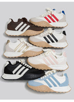 Foam Sole Hidden WedgeRetro Running Sneakers