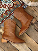 Bottines courtes Cavalier Martin à talon épais