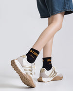 Foam Sole Hidden WedgeRetro Running Sneakers