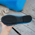 Suede soft-soled shallow-cut loafers