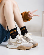 Hidden Wedge Foam Sole Chunky Ugly Sneakers