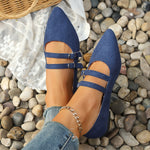 Mocassini piatti in pelle scamosciata leopardata a doppio petto