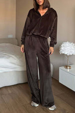 Ensemble deux pièces à capuche et pantalon Cookie Dough