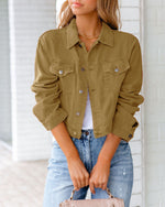 Klassisches verkürztes Jeanstop