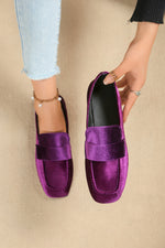 Slip-On Square Toe Backstrap Closure Mary Jane Flats