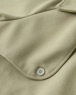 Norwegian Fjord Long woolen trench coat