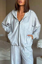 Ensemble deux pièces à capuche et pantalon Cookie Dough