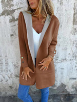 Parisian Boulevard – Kapuzenpullover im Farbblockdesign