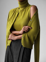 Turtleneck vest sweater simple vest top