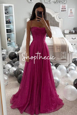 Sequined halter-neck bustier full skirt maxi dress