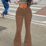 Retro Multi-Functional Y2K Urban High-Stretch Denim Trousers