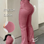 Retro Multi-Functional Y2K Urban High-Stretch Denim Trousers