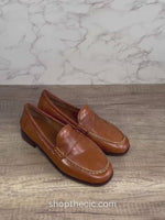 Vintage Slip On Loafers Low Heel Pu Leather Loafers